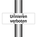 Urinieren verboten