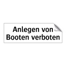 Anlegen von Booten verboten