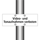Video- und Tonaufnahmen verboten