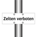 Zelten verboten