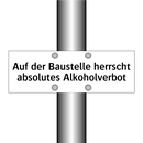 Auf der Baustelle herrscht absolutes Alkoholverbot