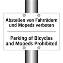 Abstellen von Fahrrädern und Mopeds /.../ - Parking of Bicycles and Mopeds /.../