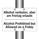 Alkohol verboten, aber am Freitag /.../ - Alcohol Prohibited but Allowed /.../