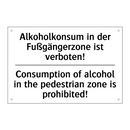 Alkoholkonsum in der Fußgängerzone /.../ - Consumption of alcohol in the /.../