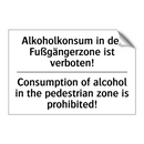 Alkoholkonsum in der Fußgängerzone /.../ - Consumption of alcohol in the /.../