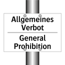Allgemeines Verbot - General Prohibition