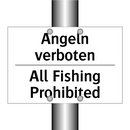 Angeln verboten - All Fishing Prohibited