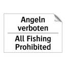 Angeln verboten - All Fishing Prohibited