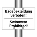 Badebekleidung verboten! - Swimwear Prohibited!