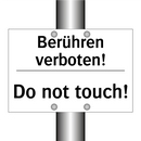 Berühren verboten! - Do not touch!