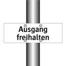 Ausgang freihalten