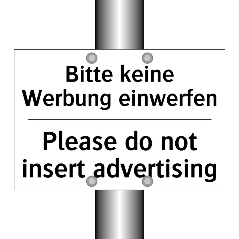 Bitte keine Werbung einwerfen - Please do not insert advertising/.../