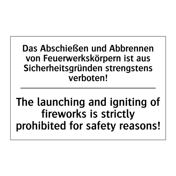 Das Abschießen und Abbrennen von /.../ - The launching and igniting of /.../