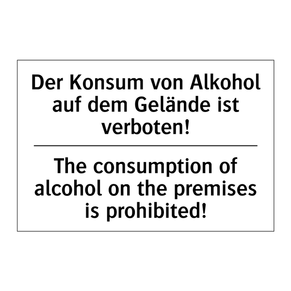 Der Konsum von Alkohol auf dem /.../ - The consumption of alcohol on /.../