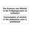 Der Konsum von Alkohol in der /.../ - Consumption of alcohol in the /.../