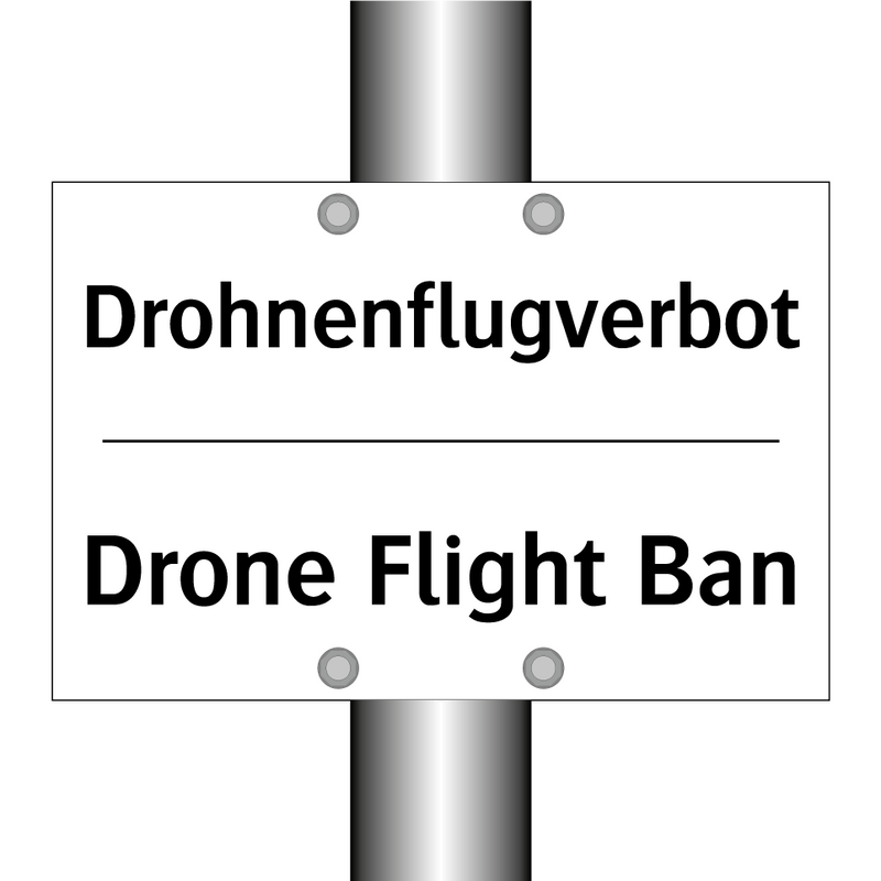 Drohnenflugverbot - Drone Flight Ban