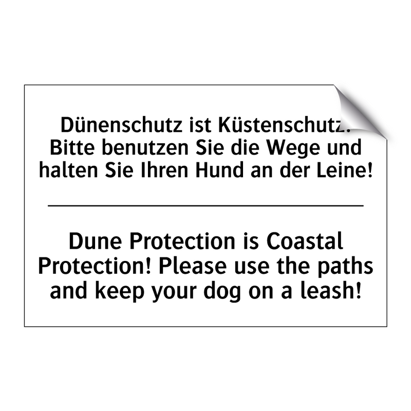 Dünenschutz ist Küstenschutz! /.../ - Dune Protection is Coastal Protection! /.../