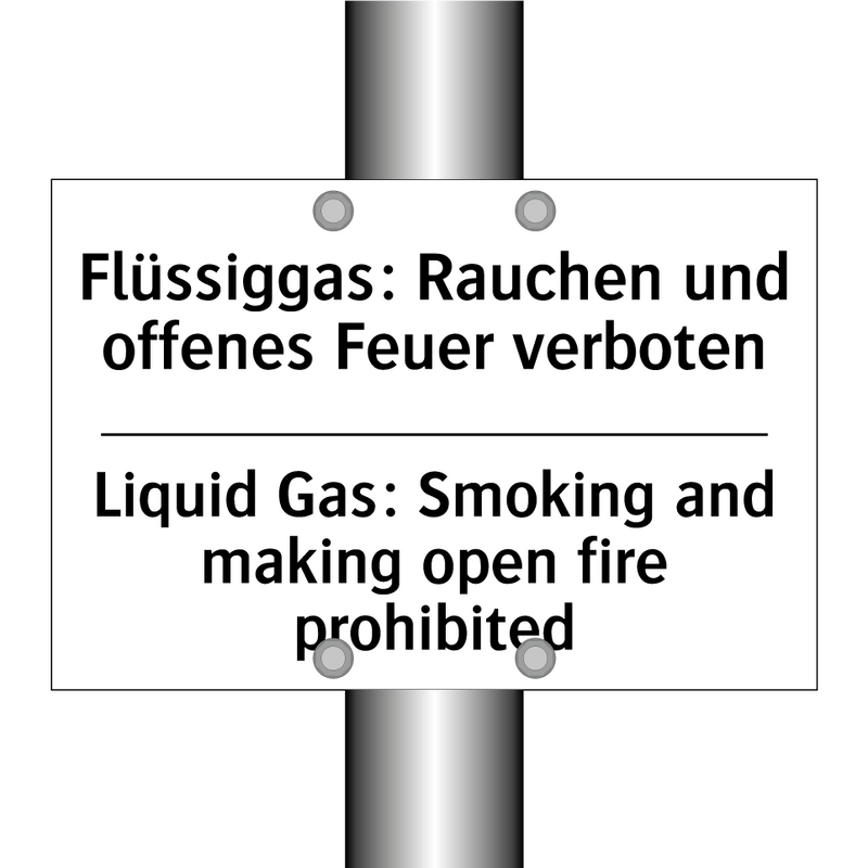 Flüssiggas: Rauchen und offenes /.../ - Liquid Gas: Smoking and making /.../