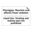 Flüssiggas: Rauchen und offenes /.../ - Liquid Gas: Smoking and making /.../