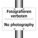 Fotografieren verboten - No photography