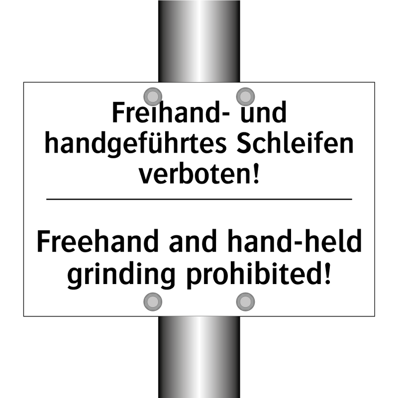 Freihand- und handgeführtes Schleifen /.../ - Freehand and hand-held grinding /.../