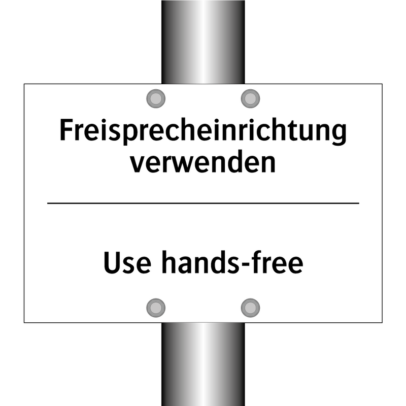 Freisprecheinrichtung verwenden/.../ - Use hands-free