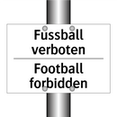 Fussball verboten - Football forbidden
