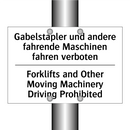 Gabelstapler und andere fahrende /.../ - Forklifts and Other Moving Machinery /.../