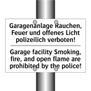 Garagenanlage Rauchen, Feuer und /.../ - Garage facility Smoking, fire, /.../