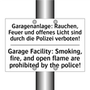 Garagenanlage: Rauchen, Feuer /.../ - Garage Facility: Smoking, fire, /.../
