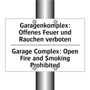 Garagenkomplex: Offenes Feuer /.../ - Garage Complex: Open Fire and /.../
