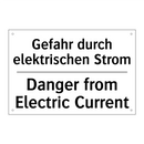 Gefahr durch elektrischen Strom/.../ - Danger from Electric Current