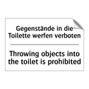 Gegenstände in die Toilette werfen /.../ - Throwing objects into the toilet /.../