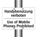 Handybenutzung verboten - Use of Mobile Phones Prohibited/.../