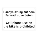 Handynutzung auf dem Fahrrad ist /.../ - Cell phone use on the bike is /.../