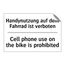 Handynutzung auf dem Fahrrad ist /.../ - Cell phone use on the bike is /.../