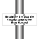 Beseitigen Sie bitte die Hinterlassenschaften Ihres Hundes!