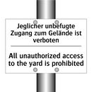 Jeglicher unbefugte Zugang zum /.../ - All unauthorized access to the /.../