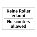 Kein Zutritt für Unbefugte außerhalb /.../ - No entry for unauthorized persons /.../