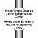 Minderjährige unter 18 Jahren /.../ - Minors under 18 years of age are /.../