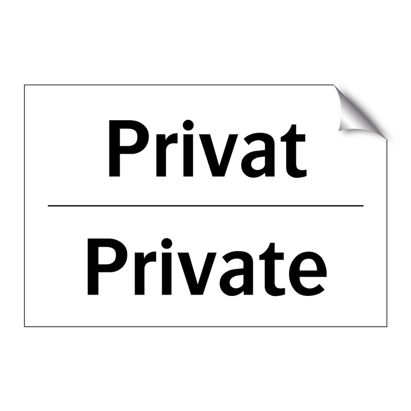 Privat - Private