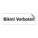Bikini Verboten