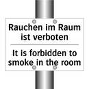 Rauchen im Raum ist verboten - It is forbidden to smoke in the /.../