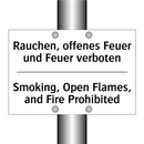 Rauchen, offenes Feuer und Feuer /.../ - Smoking, Open Flames, and Fire /.../