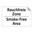 Rauchfreie Zone - Smoke-Free Area
