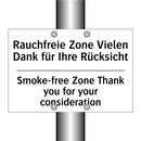 Rauchfreie Zone Vielen Dank für /.../ - Smoke-free Zone Thank you for /.../