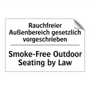 Rauchfreier Außenbereich gesetzlich /.../ - Smoke-Free Outdoor Seating by /.../
