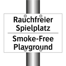 Rauchfreier Spielplatz - Smoke-Free Playground