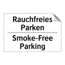 Rauchfreies Parken - Smoke-Free Parking