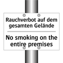 Rauchverbot auf dem gesamten Gelände/.../ - No smoking on the entire premises/.../